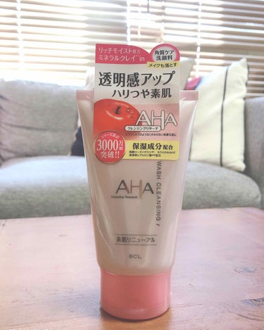 クレンジングリサーチ ウォッシュクレンジング bのクチコミ「【AHA クレンジングリサーチ】
ウォッシュクレンジングr
120g 1,000円

このアイ.....」（2枚目）