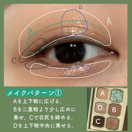 絵画アイシャドウパレット/MilleFée/アイシャドウパレットを使ったクチコミ(5枚目)