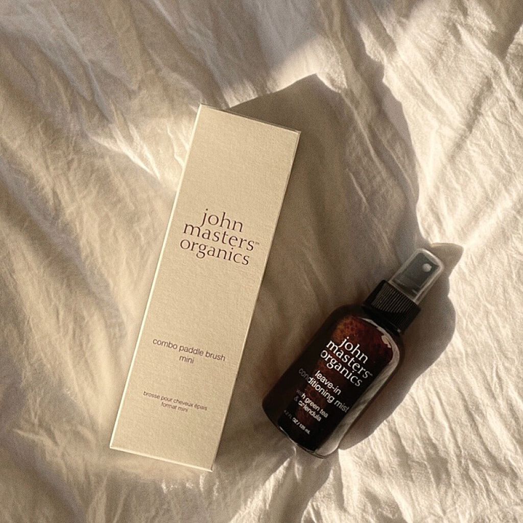 コンボパドルブラシ/john masters organics/ヘアブラシを使ったクチコミ（1枚目）