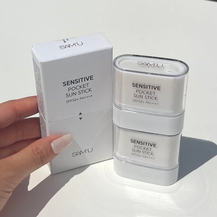 センシティブポケットサンスティック/SAM'U/日焼け止めスティックを使ったクチコミ(1枚目)