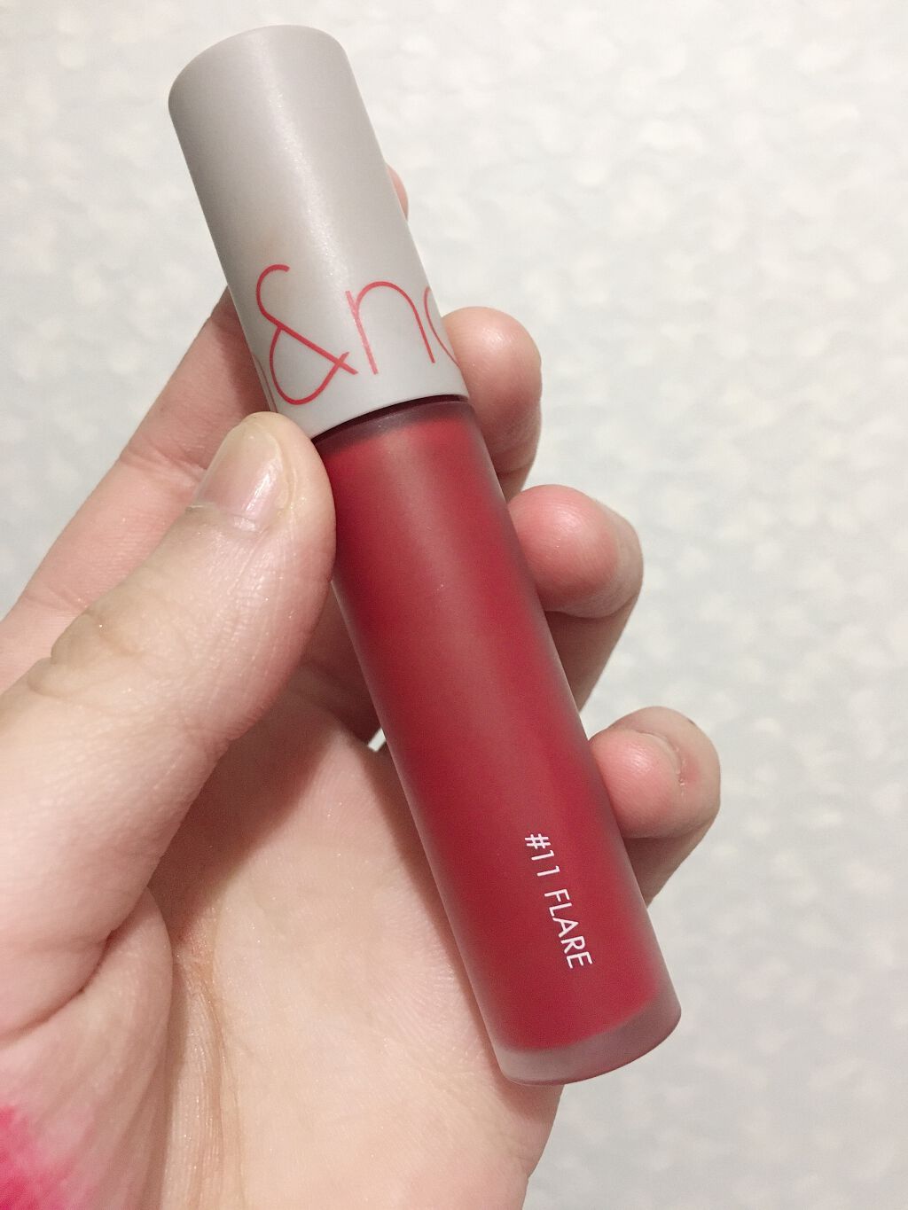 ゼロベルベットティント/rom&nd/リップティントを使ったクチコミ(4枚目)