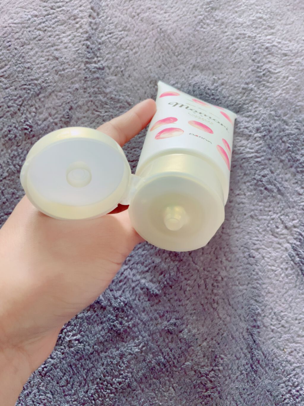しっとりまとまるヘアクリーム /モモリ/ヘアミルクを使ったクチコミ(5枚目)