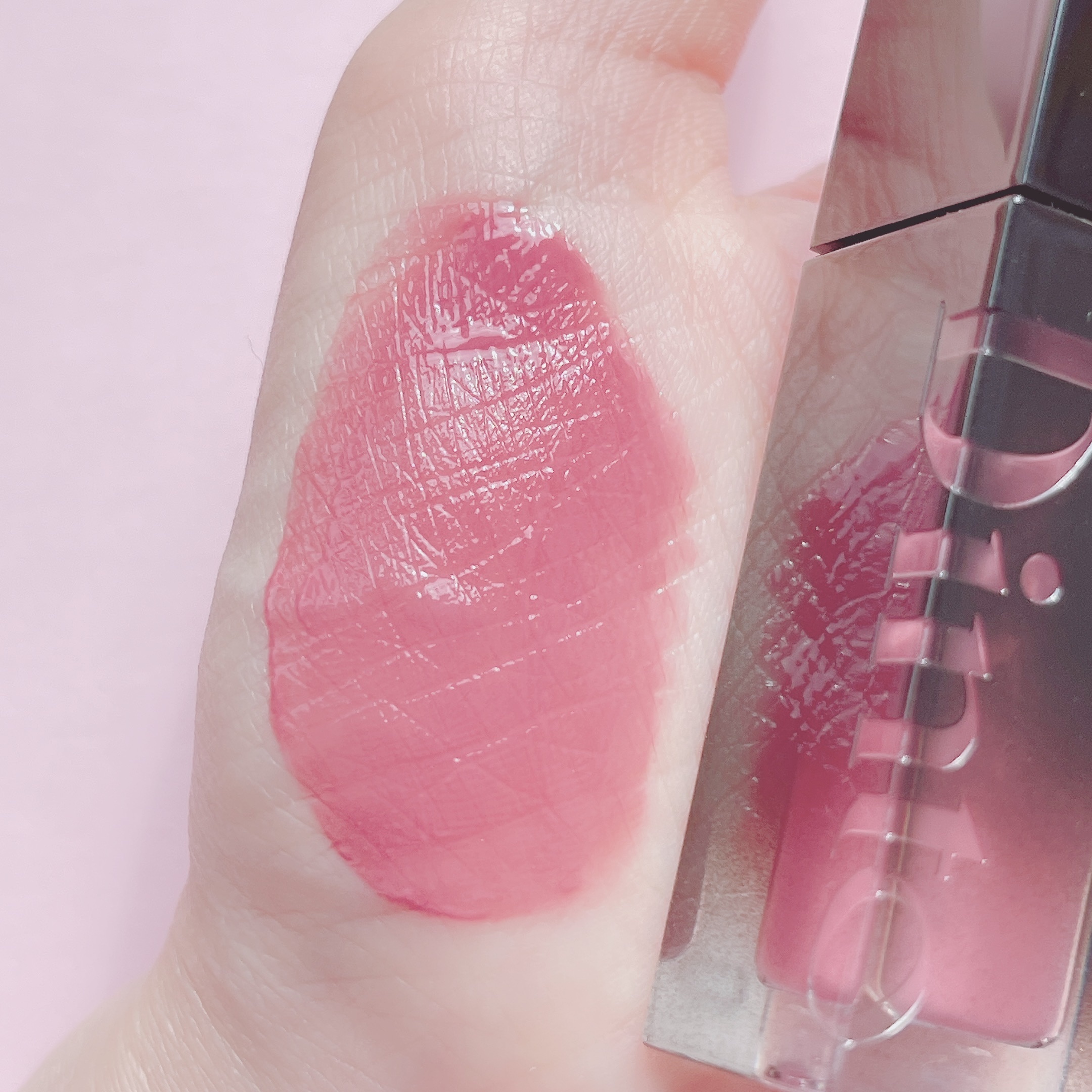 ブラーグロイリップティント 282 クラ/Dinto/リップティントを使ったクチコミ（3枚目）