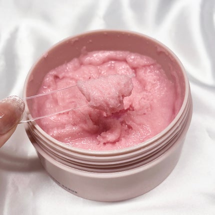 Q+Me スウィート ボム タラソ スクラブ/AGARISM/バスト・ヒップケアを使ったクチコミ(2枚目)