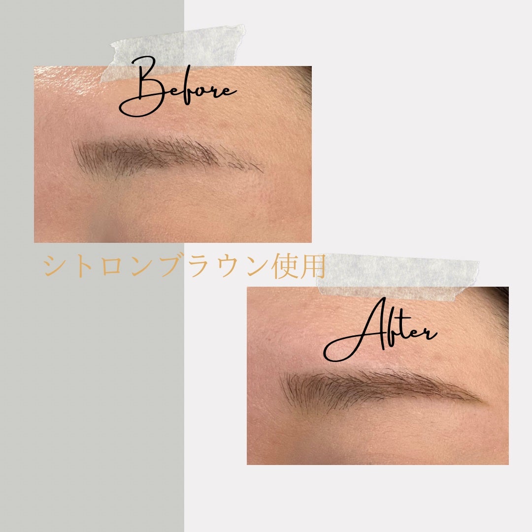 フローレスブロウリキッド/キャンメイク/リキッドアイブロウを使ったクチコミ(3枚目)