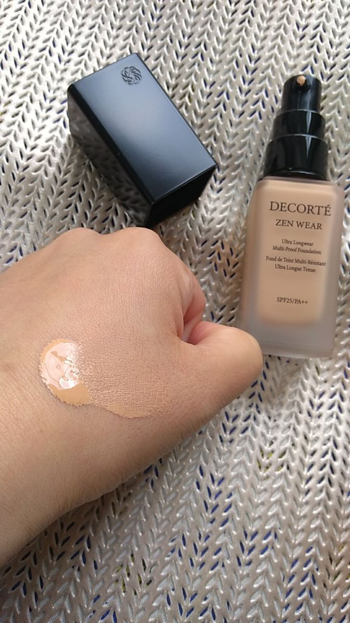 ゼン ウェア フルイド N43/DECORTÉ/リキッドファンデーションを使ったクチコミ（1枚目）