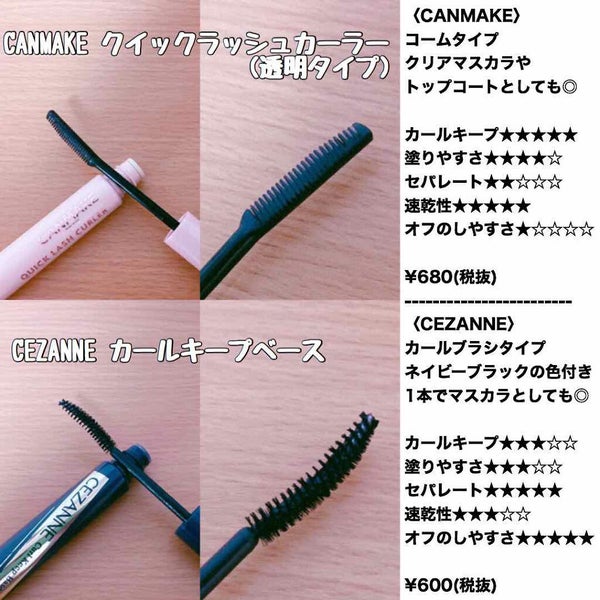 クイックラッシュカーラー/キャンメイク/マスカラ下地 by こだま🌱