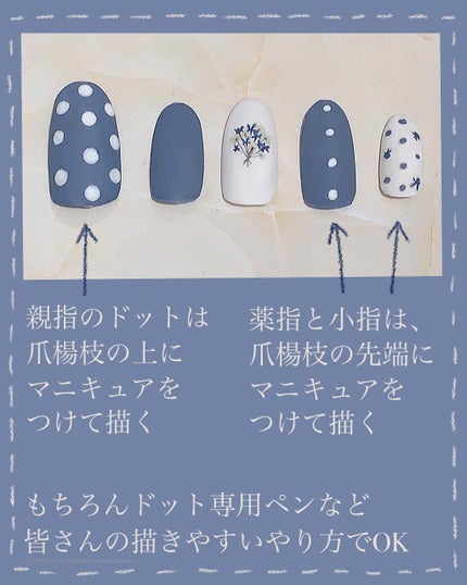 しずくネイルシール/キャンドゥ/ネイルシールを使ったクチコミ(2枚目)