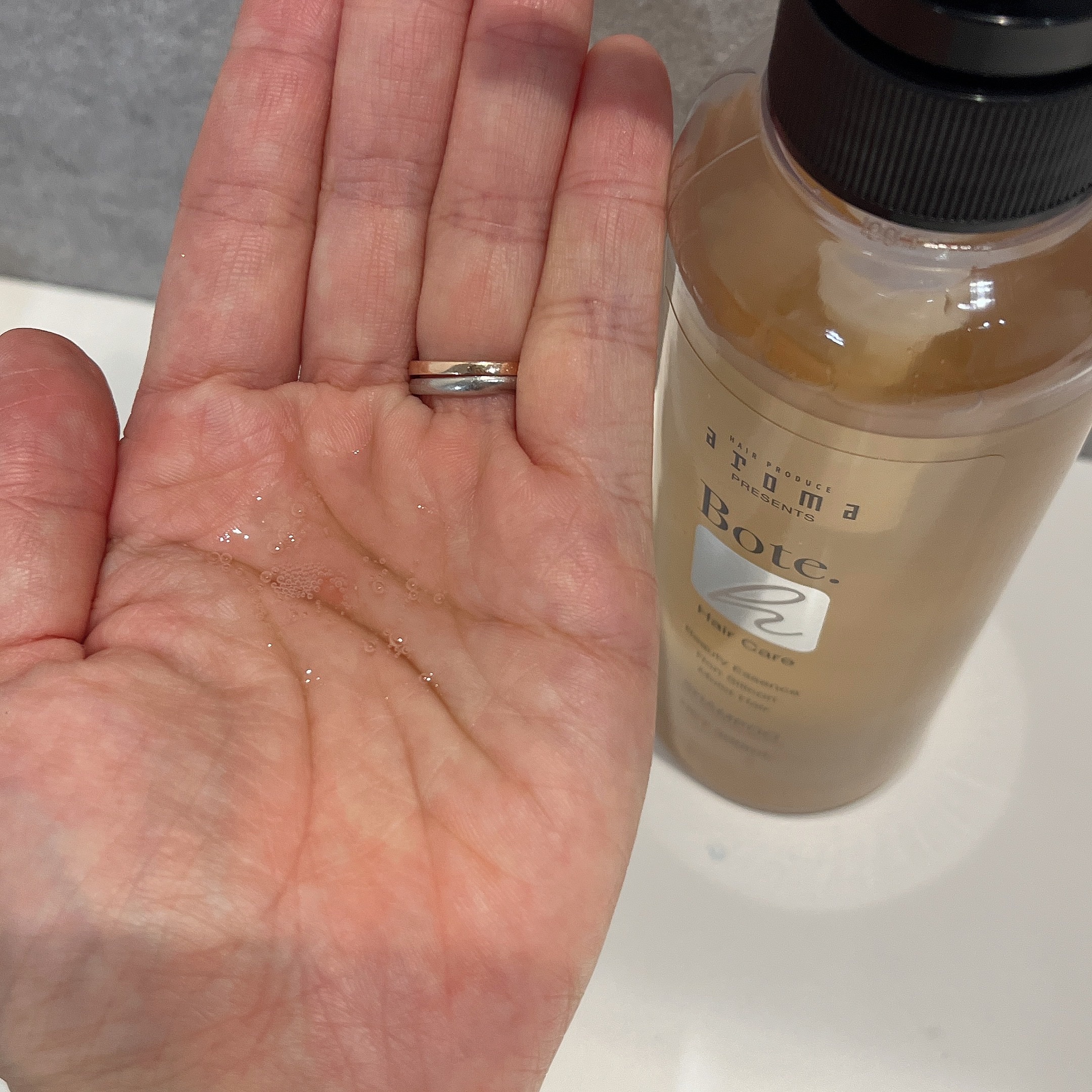 ボーテH シャンプー／トリートメント/aroma/市販シャンプーを使ったクチコミ（3枚目）