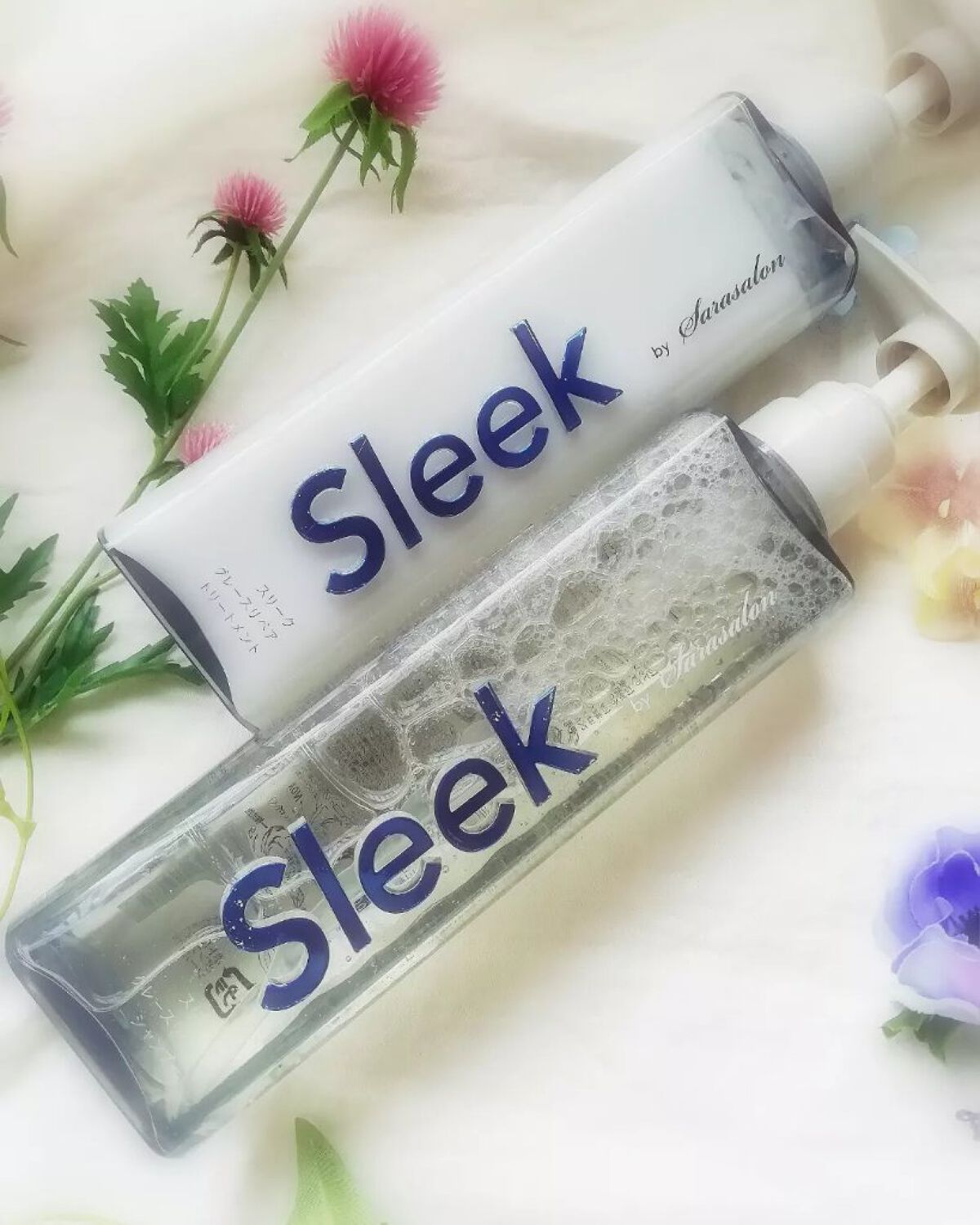 グレースリペアシャンプー/トリートメント/スリーク by サラサロン/市販シャンプーを使ったクチコミ(2枚目)