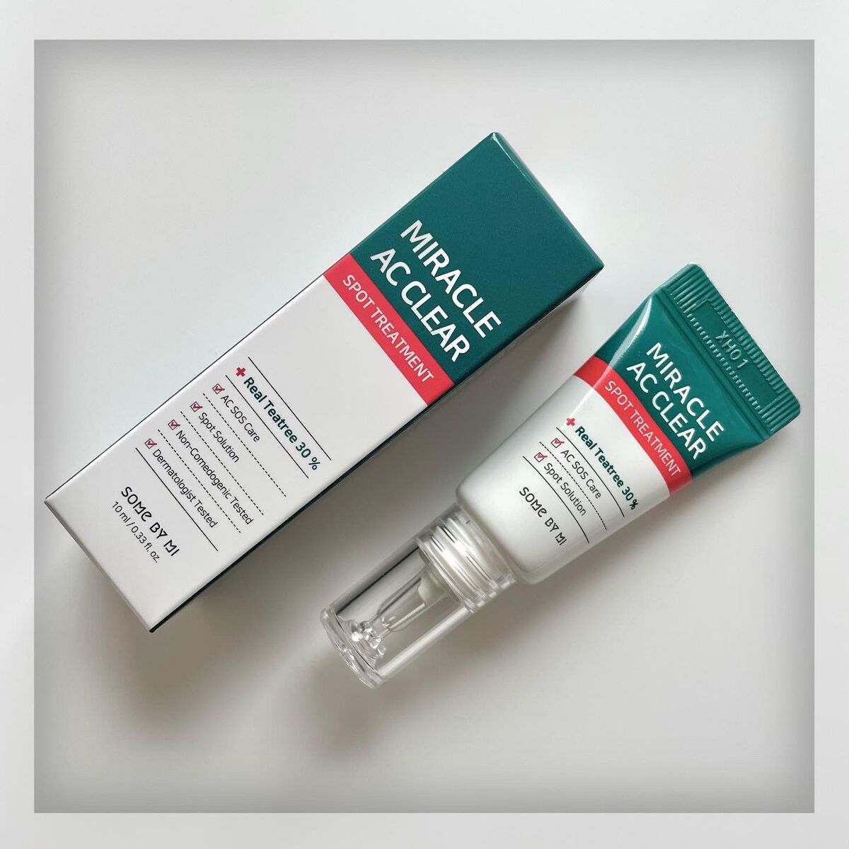ミラクルアクネクリアスポットトリートメント/SOME BY MI/美容液を使ったクチコミ（1枚目）