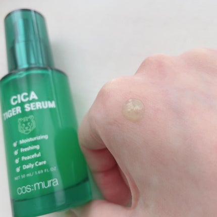 CICA タイガーセラム/cos:mura/美容液を使ったクチコミ(2枚目)