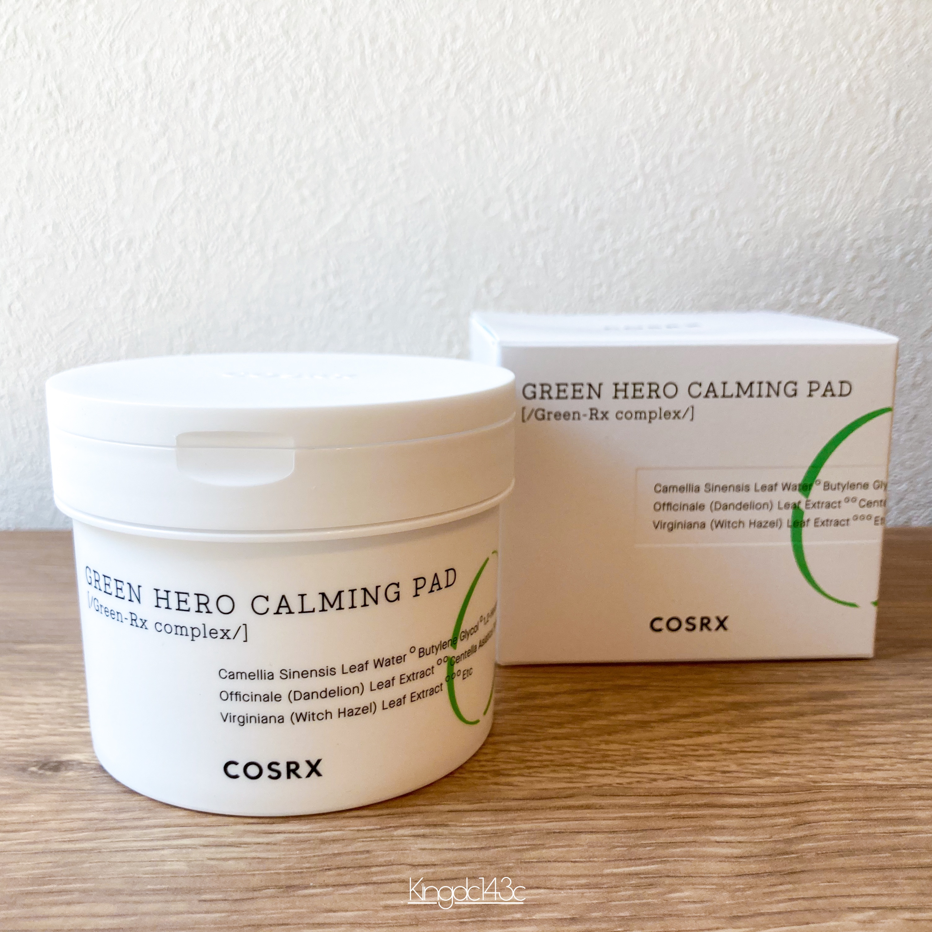 ワンステップグリーンカーミングパッド/COSRX/トナーパッドを使ったクチコミ（1枚目）