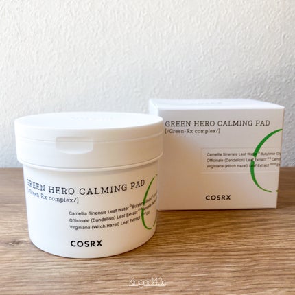 ワンステップグリーンカーミングパッド/COSRX/トナーパッドを使ったクチコミ(1枚目)
