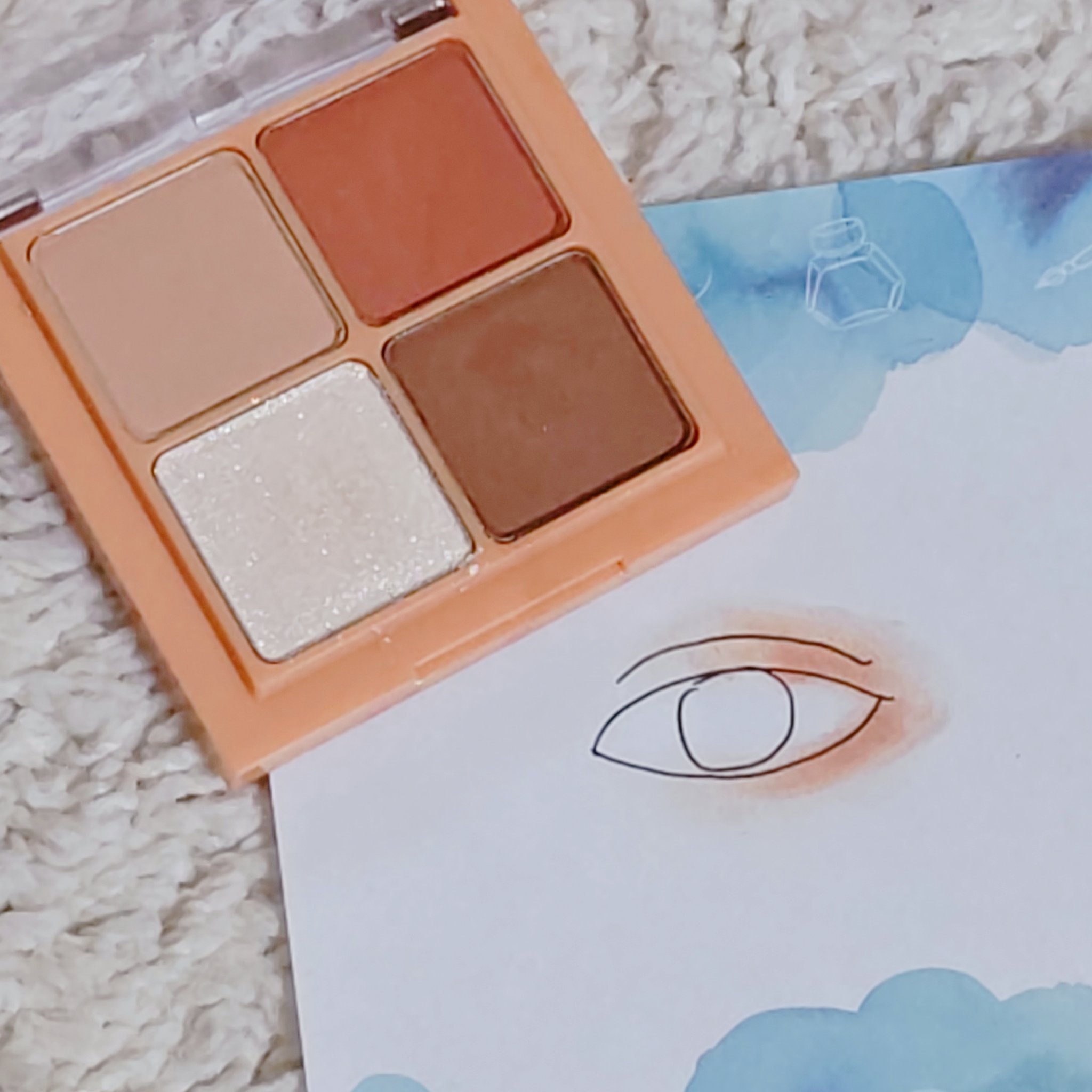 ベターザンアイズ ミュージックシリーズ/rom&nd/アイシャドウパレットを使ったクチコミ（3枚目）