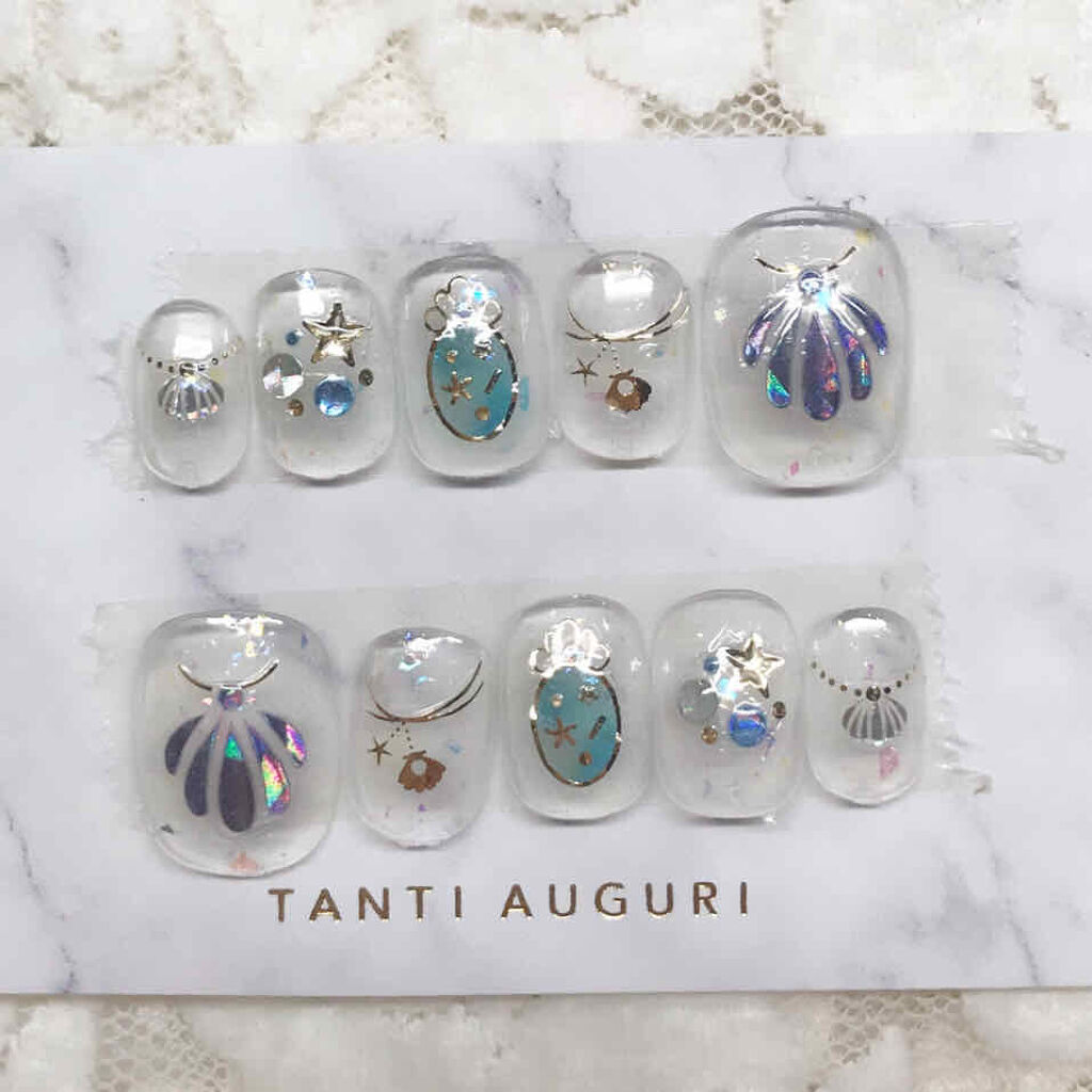 ネイルシール/セリア/ネイルシールを使ったクチコミ（2枚目）