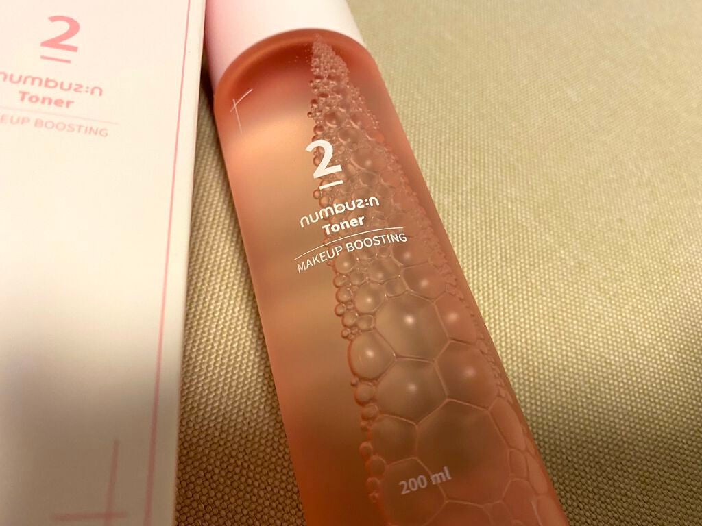 2番 ぴたっとメイクトナー/numbuzin/化粧水を使ったクチコミ(2枚目)