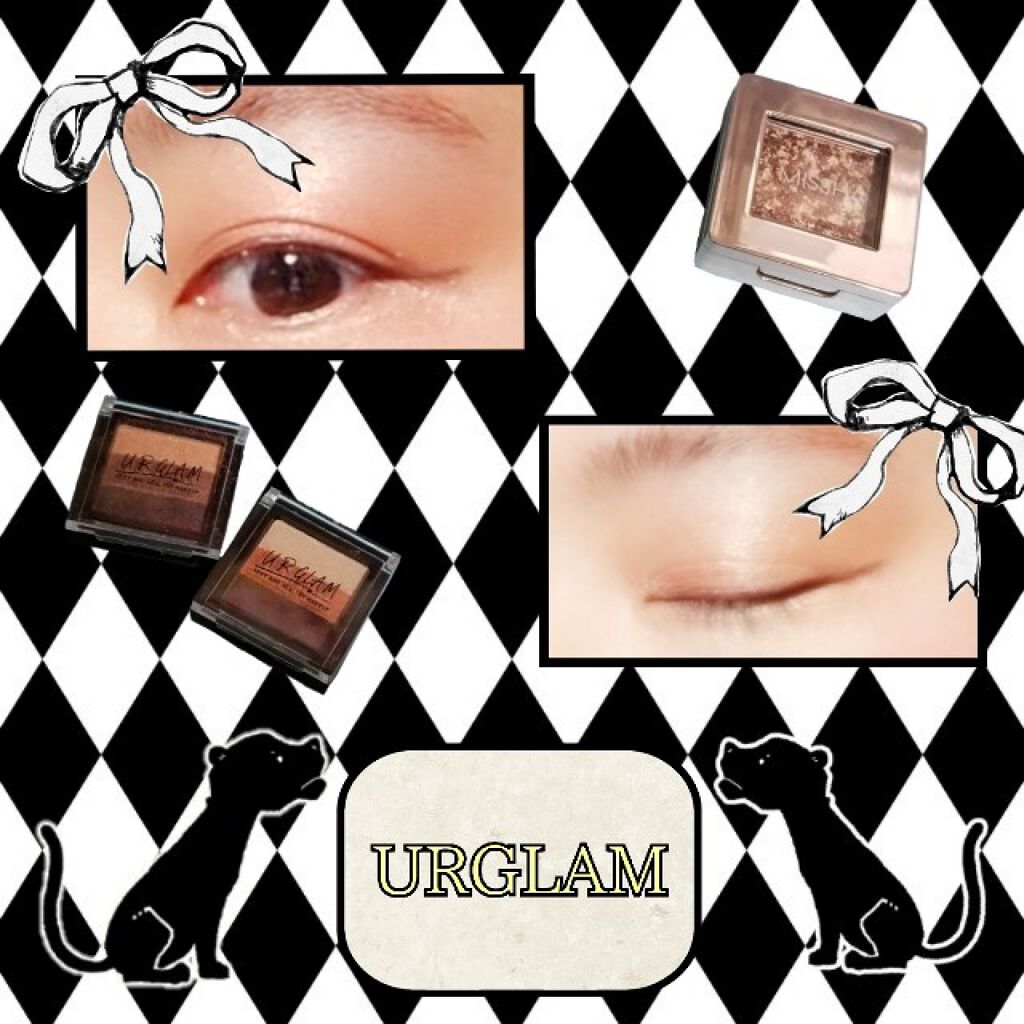 UR GLAM　GRADATION EYESHADOW/U R GLAM/アイシャドウパレットを使ったクチコミ（1枚目）