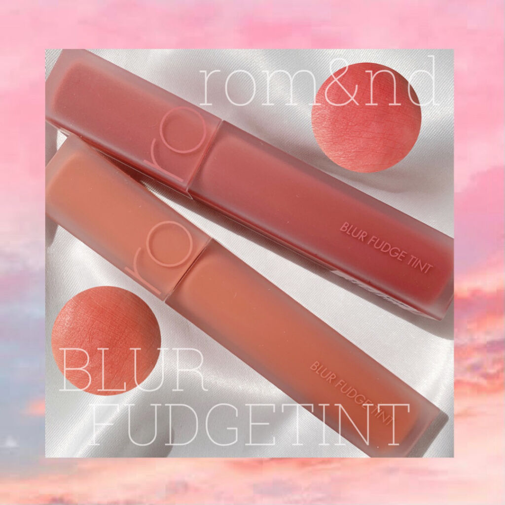 rom&nd ブラーファッジティント 02 ロージーエンタル(ROSIENTAL)/rom&nd/リップティントを使ったクチコミ（1枚目）