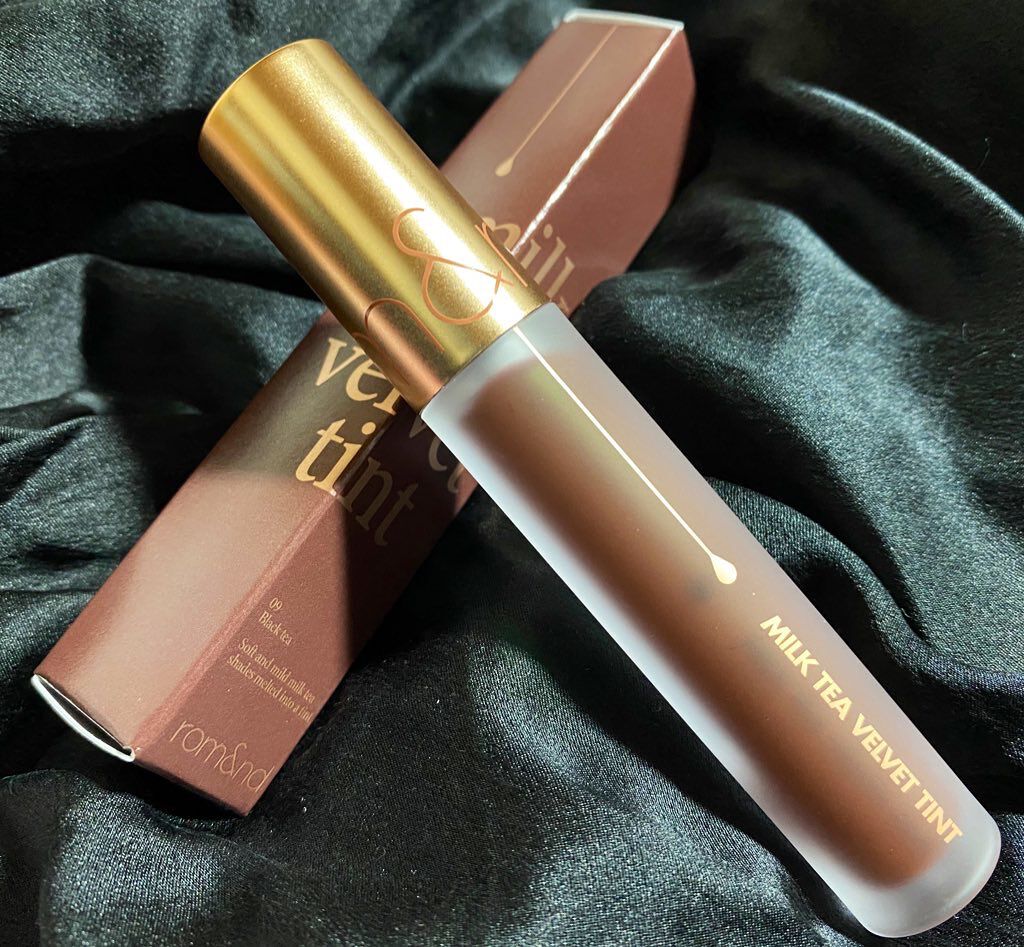 ミルクティーベルベットティント/rom&nd/リップティントを使ったクチコミ（1枚目）