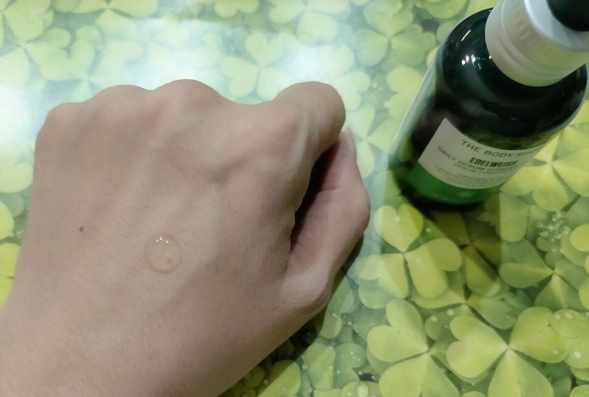 EDW コンセントレート セラム/THE BODY SHOP/美容液を使ったクチコミ(3枚目)