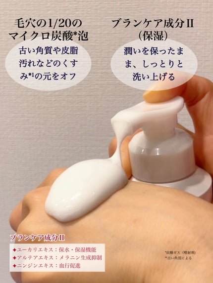 マイクロムース リフレッシャー/ALBLANC/泡洗顔を使ったクチコミ(6枚目)