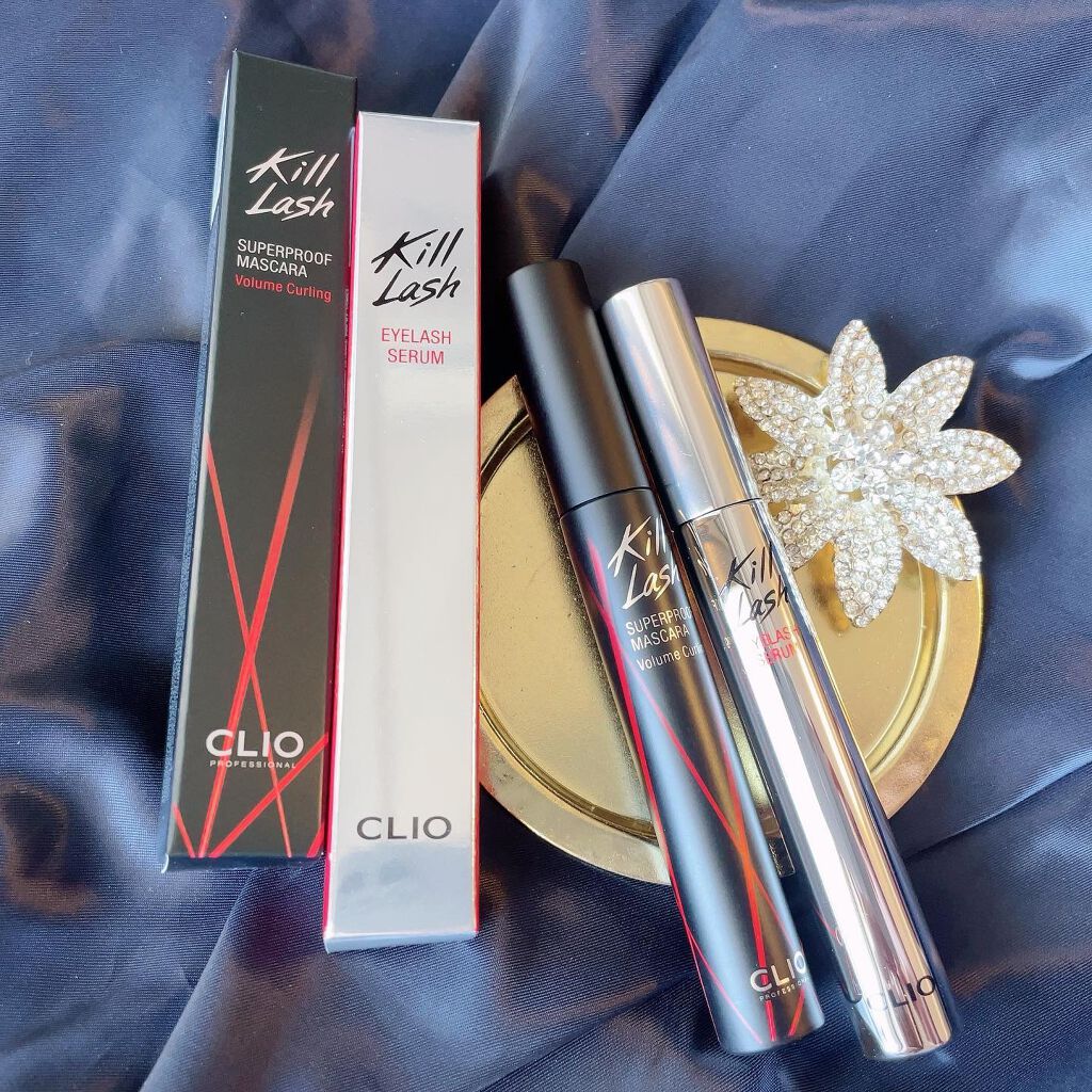 キル ラッシュ スーパープルーフ マスカラ/CLIO/マスカラを使ったクチコミ(1枚目)