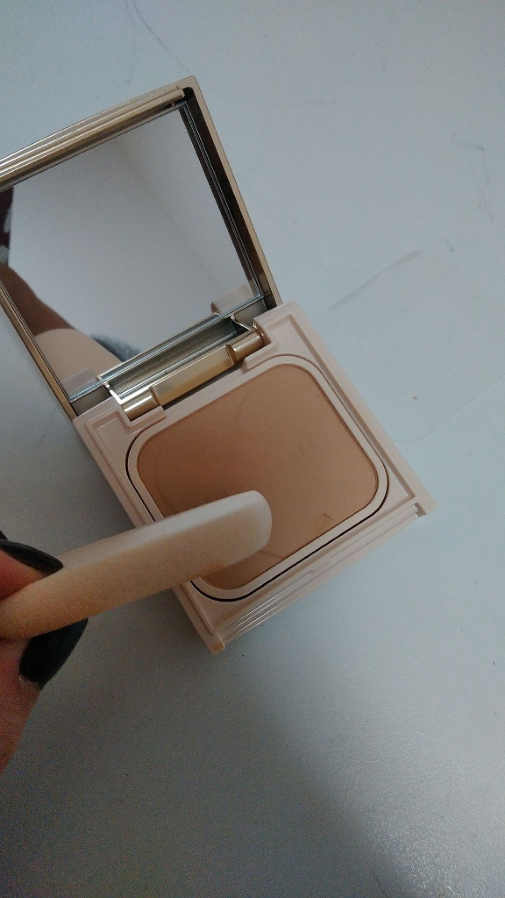 プロフィニッシュファンデーション/インテグレート/パウダーファンデーションを使ったクチコミ(2枚目)