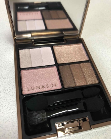 スリーディメンショナルアイズ/LUNASOL/アイシャドウパレットを使ったクチコミ(1枚目)