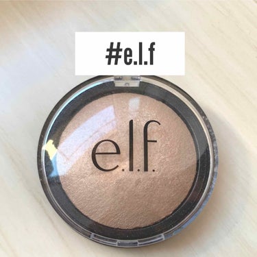 ベイクド ハイライター & ブラッシュ/e.l.f. Cosmetics/ハイライトを使ったクチコミ（2枚目）