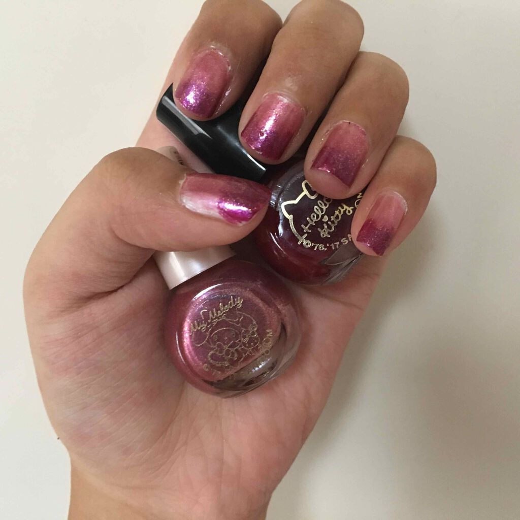 サンリオネイル/DAISO/マニキュアを使ったクチコミ（1枚目）