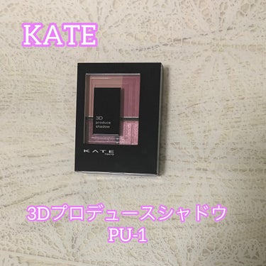 3Dプロデュースシャドウ PU-1 ムーディーエクステンション/KATE/アイシャドウパレットを使ったクチコミ（1枚目）