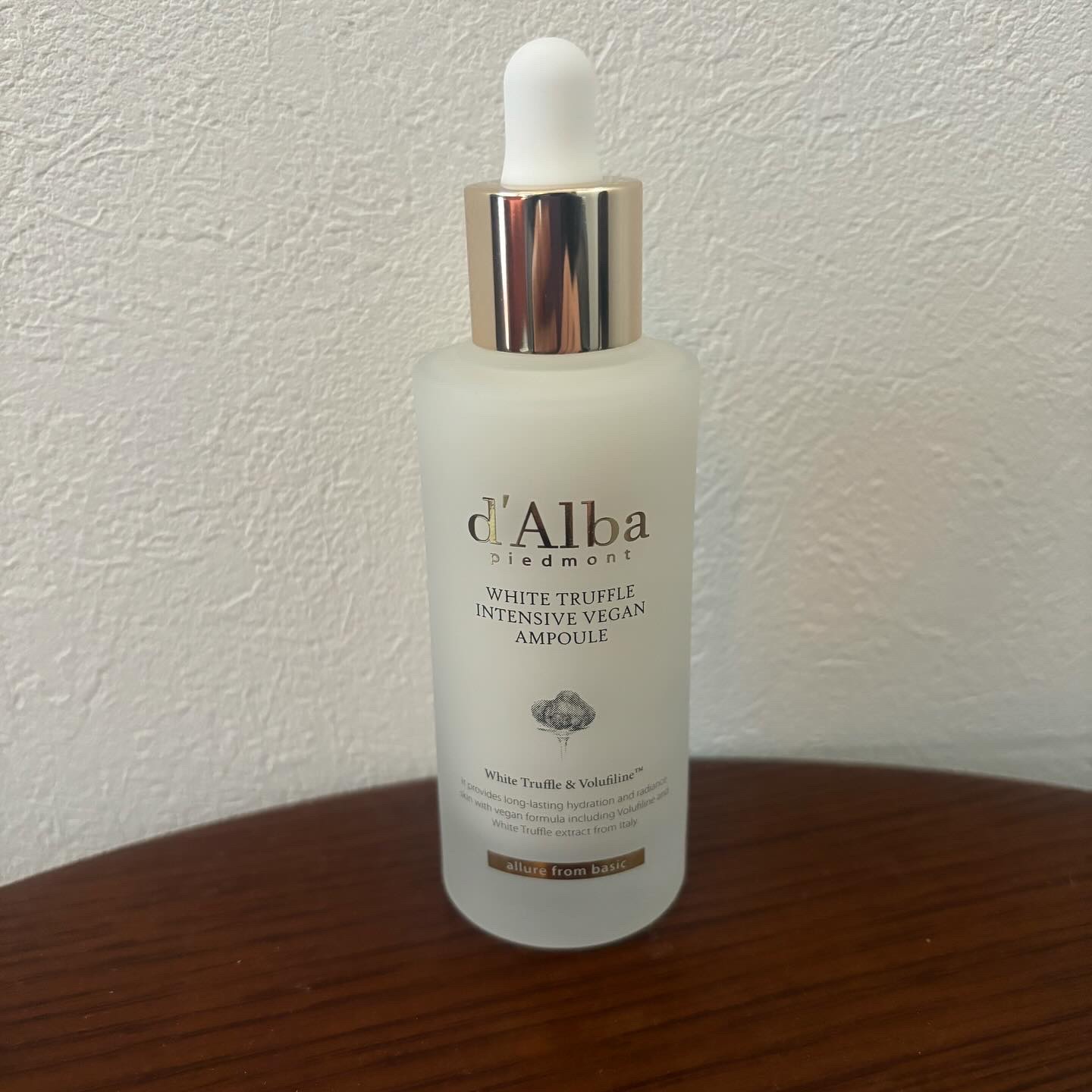 ホワイトトリュフインテンシブヴィーガンアンプル/ダルバ/美容液を使ったクチコミ（1枚目）
