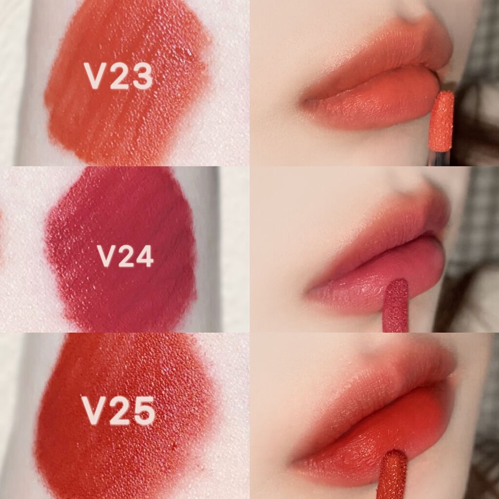 ノワール イン ザ ベルベットティント/MERZY/リップティントを使ったクチコミ（3枚目）