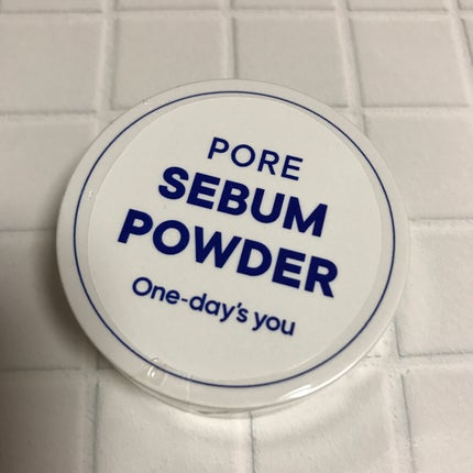 ポアセバムパウダー/One-day's you/ルースパウダーを使ったクチコミ(4枚目)