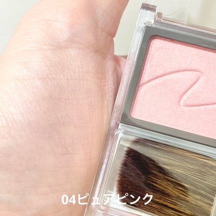 チークブラッシュ/CEZANNE/パウダーチークを使ったクチコミ(4枚目)