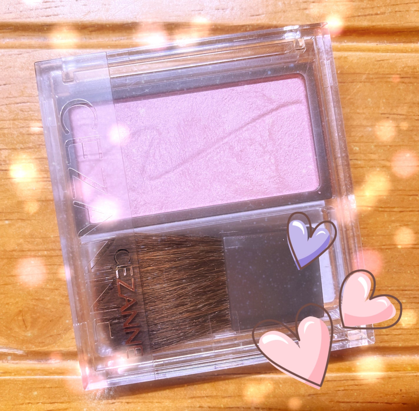 チークブラッシュ/CEZANNE/パウダーチークを使ったクチコミ(1枚目)