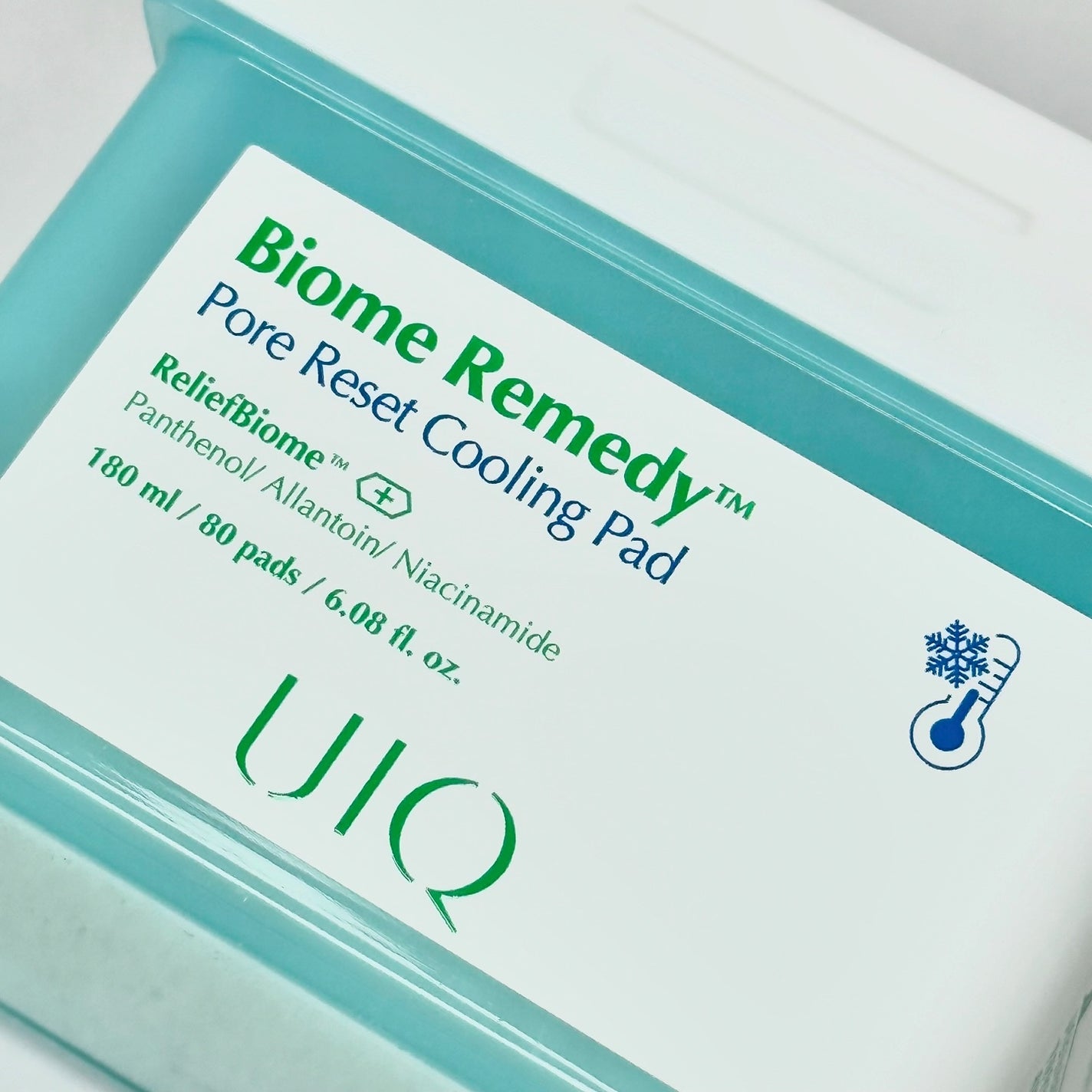 バイオームレメディポアリセットクーリングパッド/UIQ/トナーパッドを使ったクチコミ(1枚目)