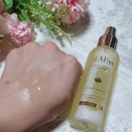 ダルバ ホワイトトリュフファーストスプレーセラム/ダルバ/ミスト状化粧水を使ったクチコミ(5枚目)