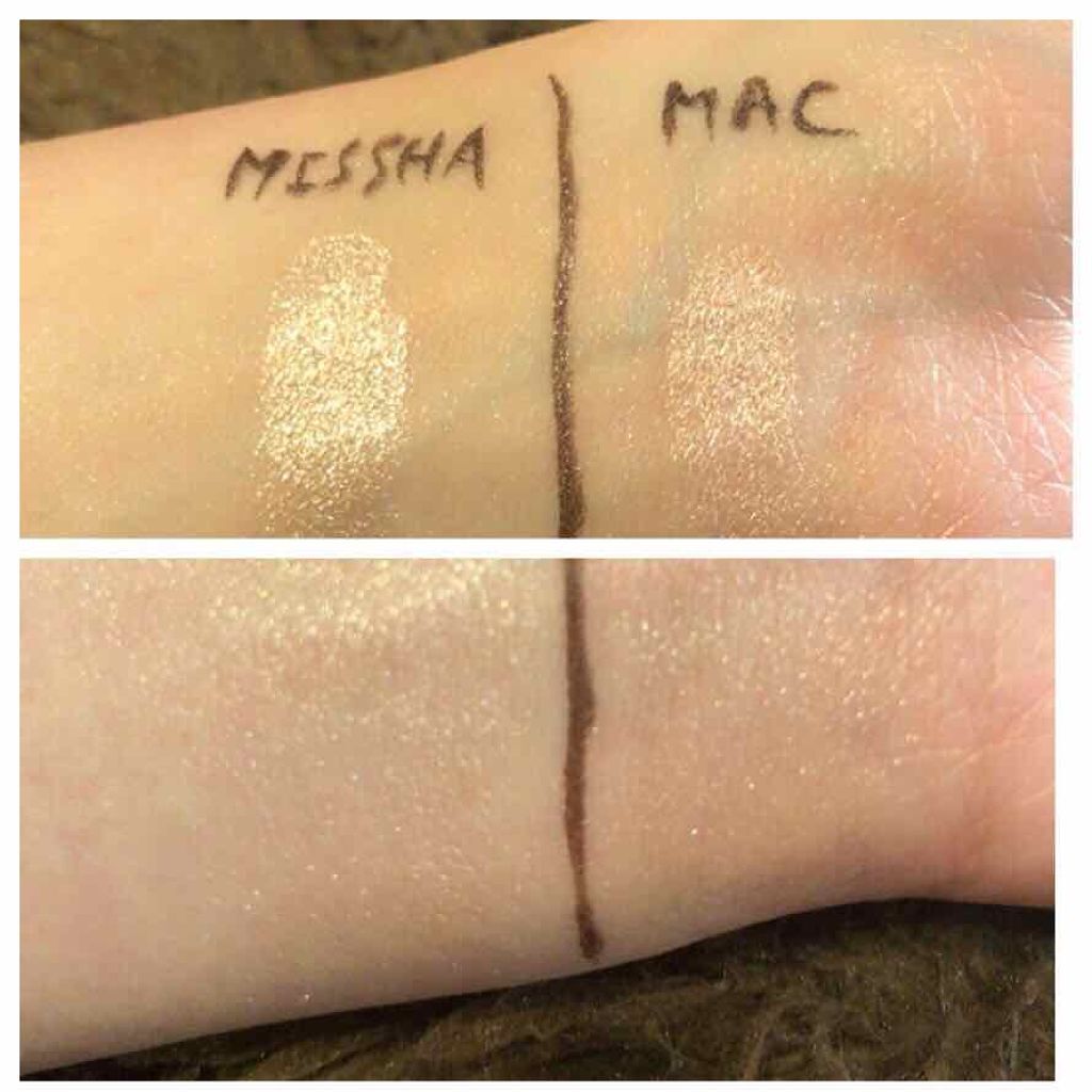 サテンハイライターイタルプリズム/MISSHA/パウダーハイライトを使ったクチコミ（2枚目）