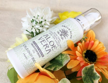 CALEIDO ET BICE CBアロエベラピュアジェルのクチコミ「モニターとしていただき使用しました。
少しとろみのあるテクスチャーで、とても肌になじませ.....」(2枚目)