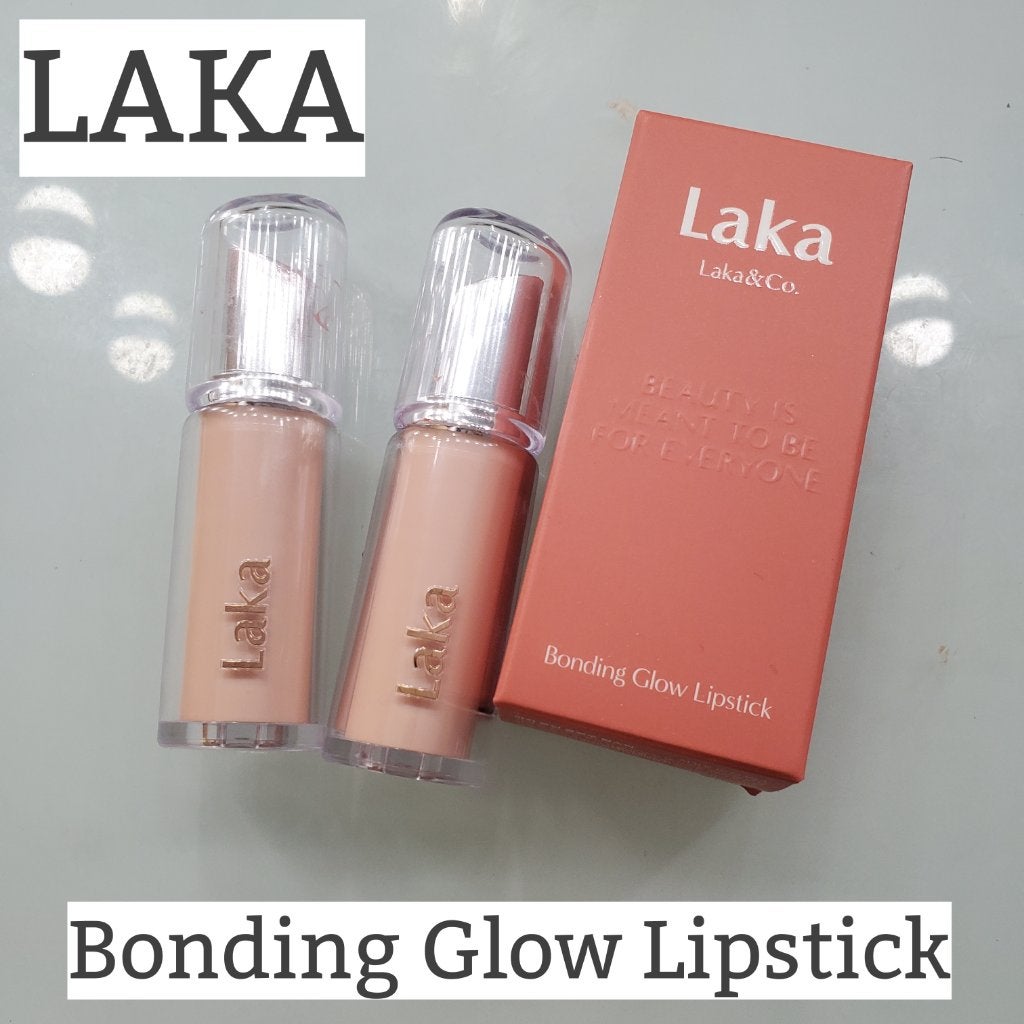ボンディンググロウリップスティック/Laka/口紅を使ったクチコミ(1枚目)