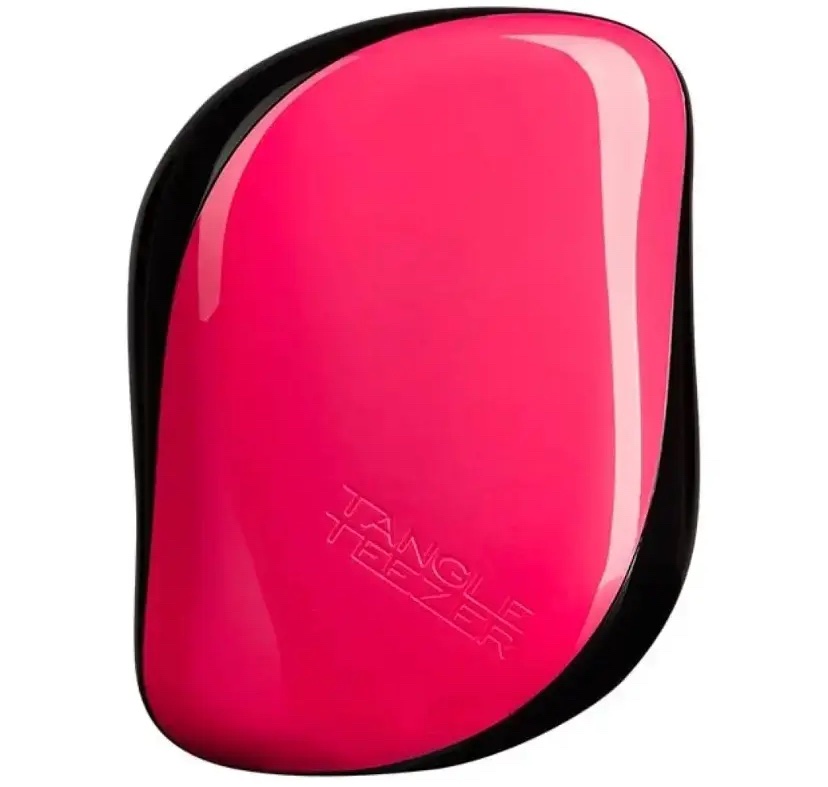 コンパクトスタイラー ピンク＆ブラック/TANGLE TEEZER/ヘアブラシを使ったクチコミ（1枚目）