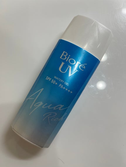 ビオレUV アクアリッチウォータリージェル /ビオレ/日焼け止め・UVケアを使ったクチコミ(1枚目)
