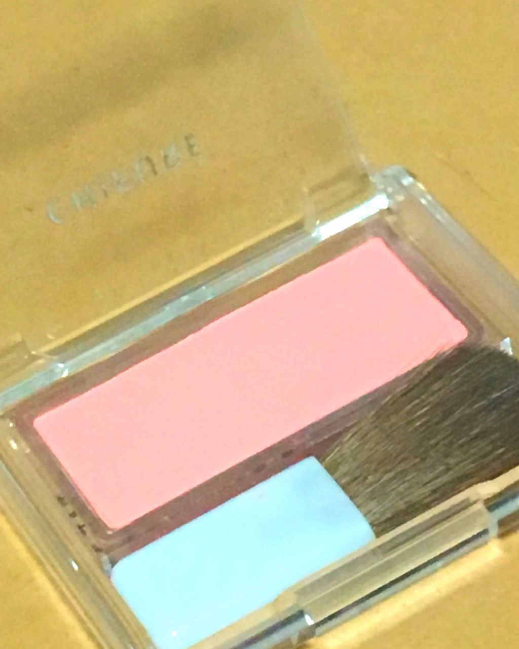 チーク カラー(ブラシ付)/ちふれ/パウダーチークを使ったクチコミ（2枚目）