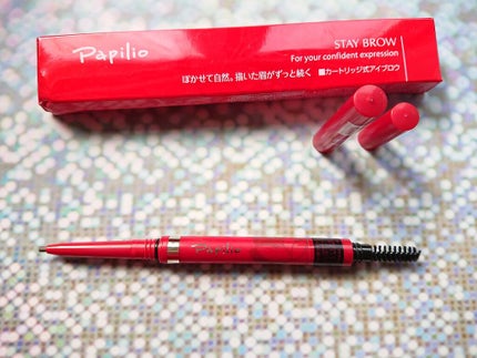 ステイブロウ/Papilio/アイブロウペンシルを使ったクチコミ(1枚目)