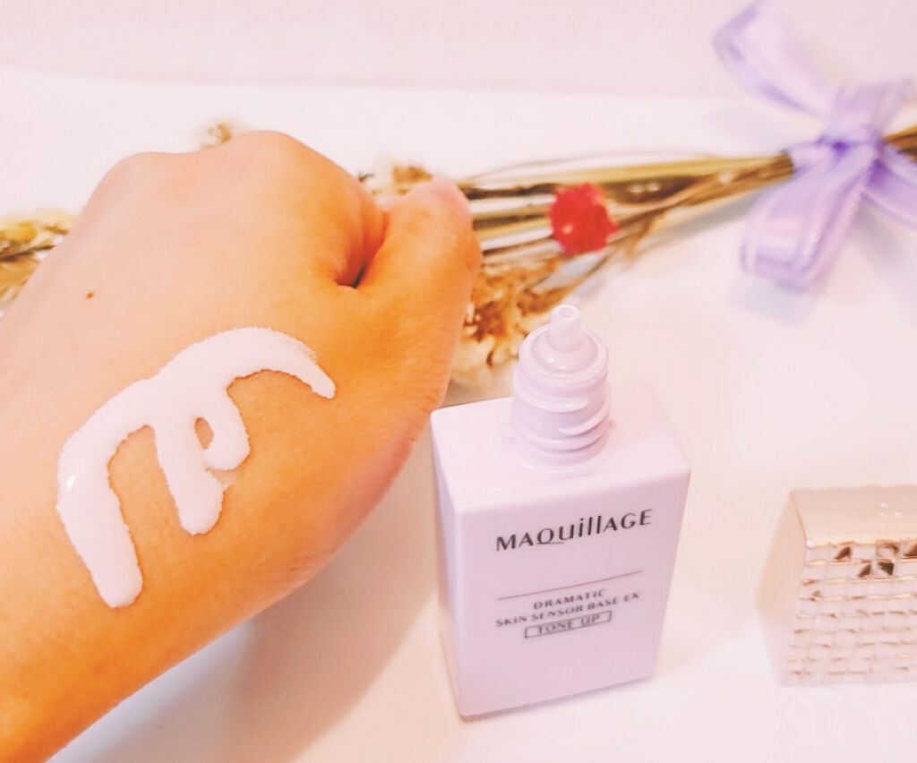 ドラマティックスキンセンサーベース EX/マキアージュ/化粧下地を使ったクチコミ(4枚目)