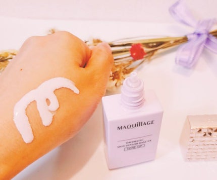 ドラマティックスキンセンサーベース EX/マキアージュ/化粧下地を使ったクチコミ(4枚目)