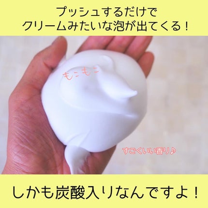 ディースプラッシュ・ラベッラ 温感炭酸洗顔フォーム/GINZA:ARK/泡洗顔を使ったクチコミ(2枚目)