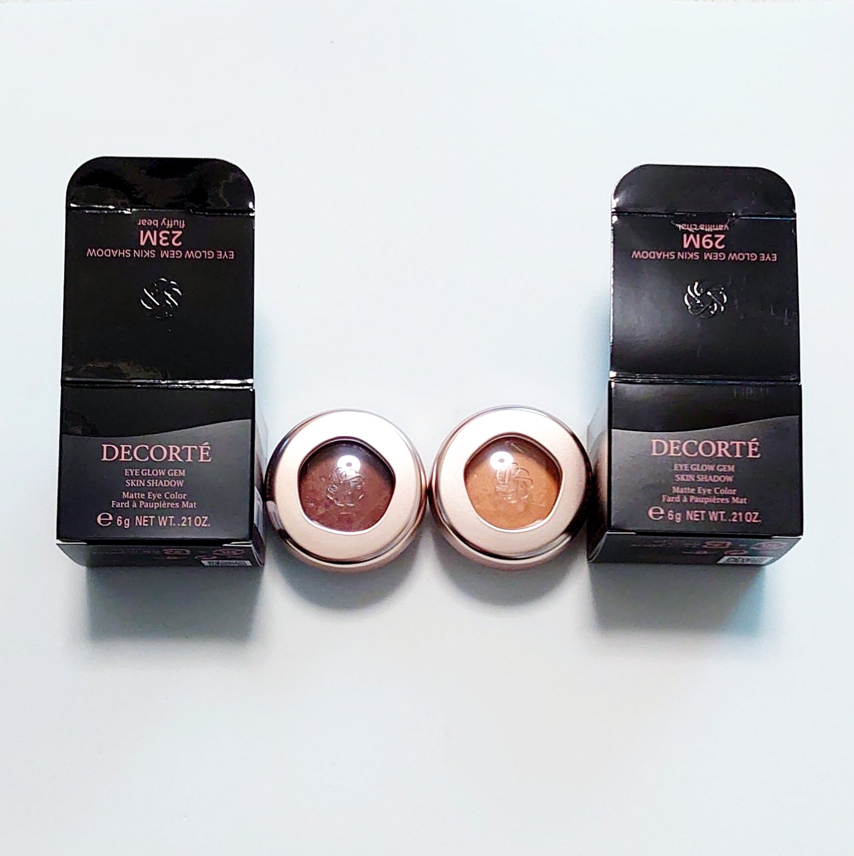 アイグロウジェム スキンシャドウ 29M vanilla chai/DECORTÉ/ジェル・クリームアイシャドウを使ったクチコミ（3枚目）